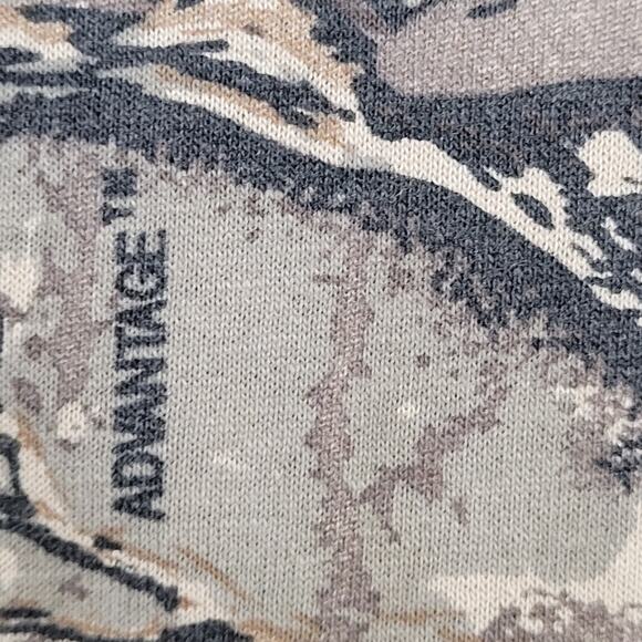 Vintage 90s Red-Head Advantage Camo Shirt Medium 20x26 Green Brown USA - Picture 9 of 14